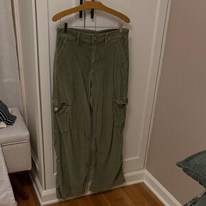 American Eagle Corduroy Cargo Pants